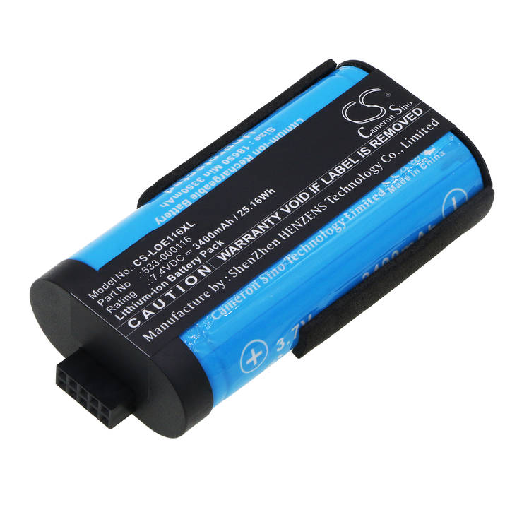 Logitech 533-000116 akku 7.4V 3400mAh - Langattomien ja bluetooth kaiutin akut - 4894128121848 - 1