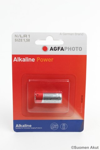 N/LR1 Alkaliparisto 1,5 1kpl Agfa - N/LR1 alkaliparistot - 4250175803678 - 1