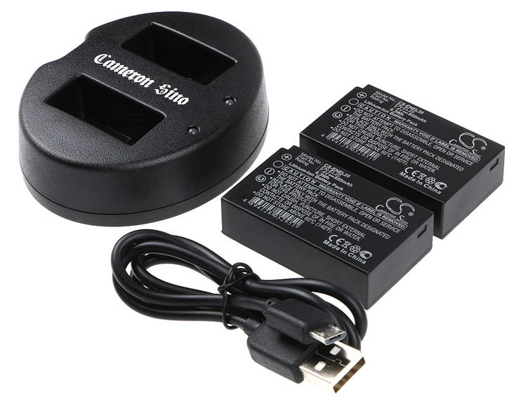 Nikon akku 7.4V 850mAh EN-EL20 CS 2KPL - Nikon kameranakut - 4894128116158 - 1