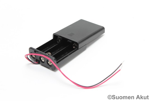 Paristotelineet 3 x AAA Johdolla - Paristokotelot - 888008 - 1