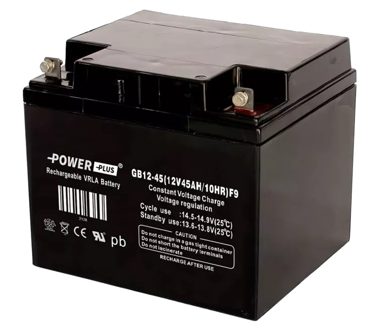 Power Plus Agm-akku 12V 45Ah/10hr - AGM ajovoima- ja teollisuusakut - 2128 - 3