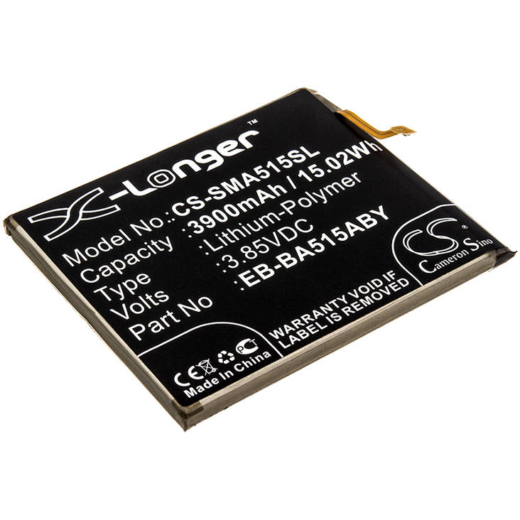 Samsung Puhelimen tarvikeakkuEB-BA515ABE - Samsung kännykän akut - 4894128151968 - 1