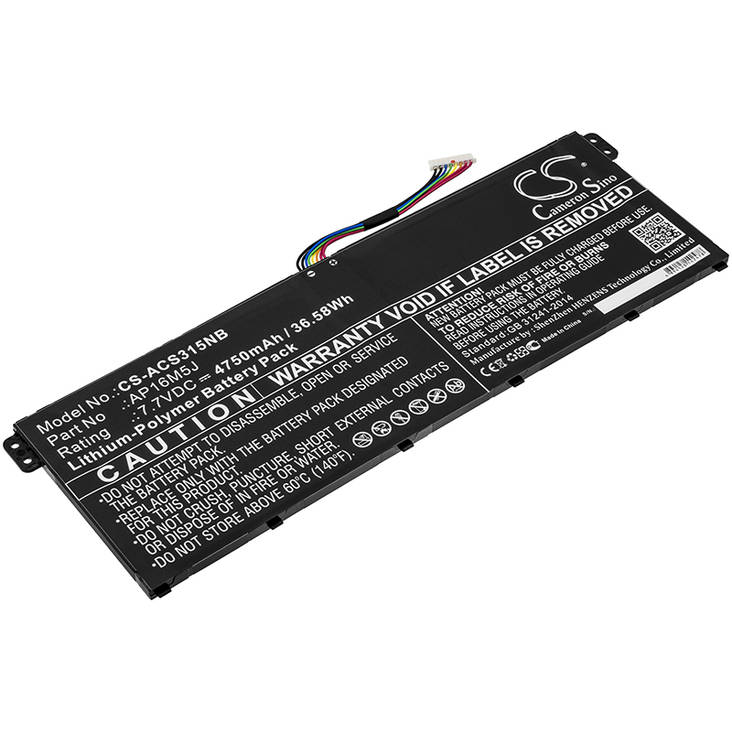 Tietokoneen Akku ACER 7.7V 4750mA(412) - Acer kannettavan akut - 4894128142478 - 1