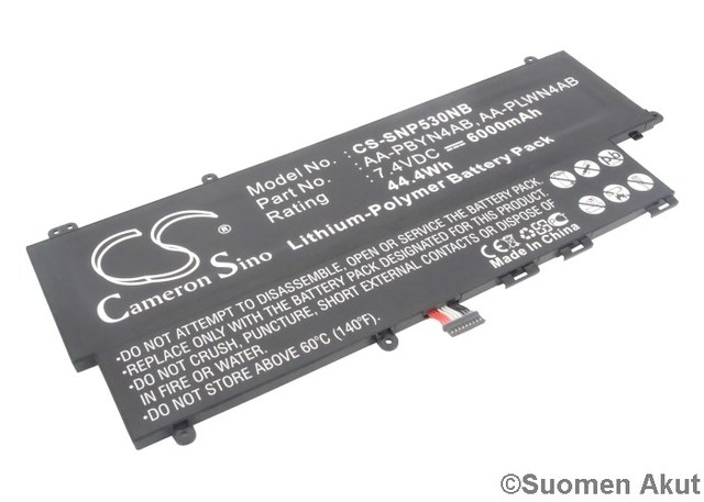 Tietokoneen Akku Samsung 7,4V6000mA(262 - Samsung kannettavan akut - 4894128072638 - 1