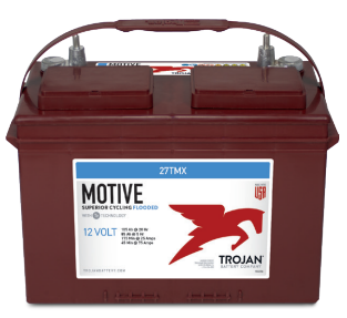 Trojan 27TMX 12V 105Ah/20hr Akku - Putki- ja massalevyakut - 5123498 - 1