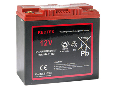 Vara-akku le truck booster 25Ah Redtek - AGM ajovoima- ja teollisuusakut - 2109788 - 1