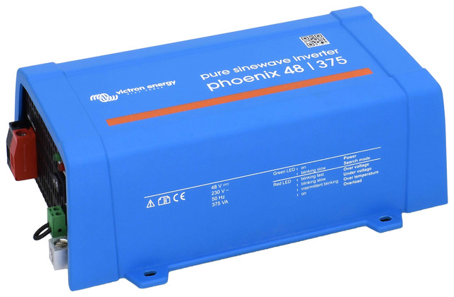 Victron Invertteri Phoenix 48V 375VA - 48V siniaalto invertteri - 8719076034148 - 1
