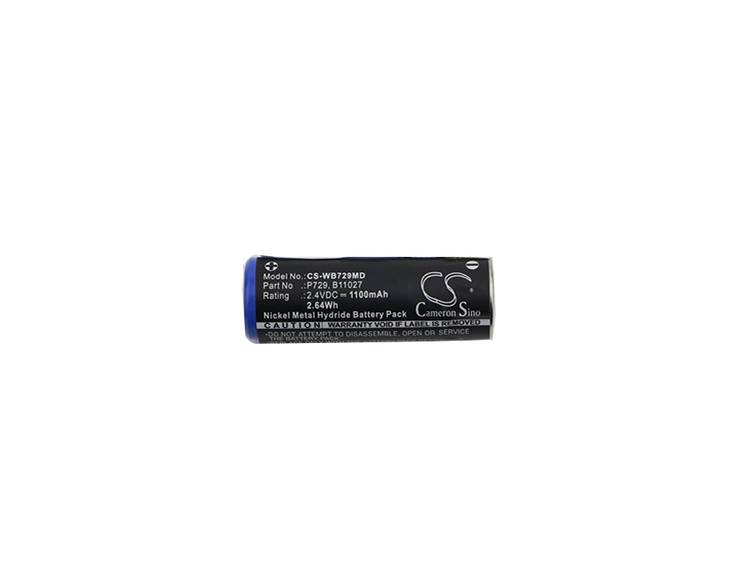 Welch-Allyn akku 2.4v 1100mAh Nimh - Hyvinvointi- ja terveysakut - 4894128123668 - 1