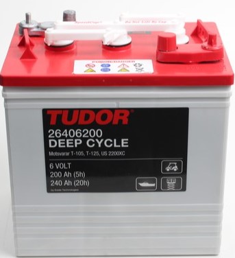 Classic 6V 200AH/5HR FF 06 200 2 US - Putki- ja massalevyakut - 5123488 - 1