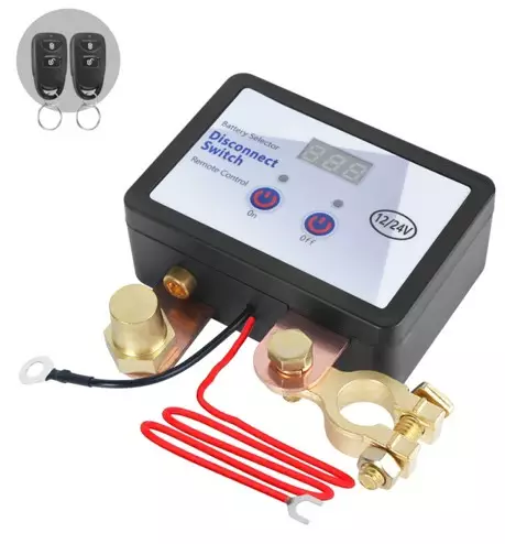 Päävirtakatkaisin kaukoohjaimella12V/24V - Muut akkutarvikkeet - 42068 - 1