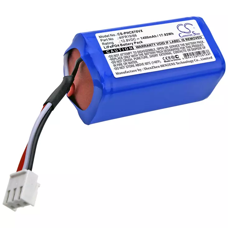 Philips akku 12.8v 1400mAh LiFePO4 CS - Robotti- ja varsi-imurin akut - 4894128128168 - 1