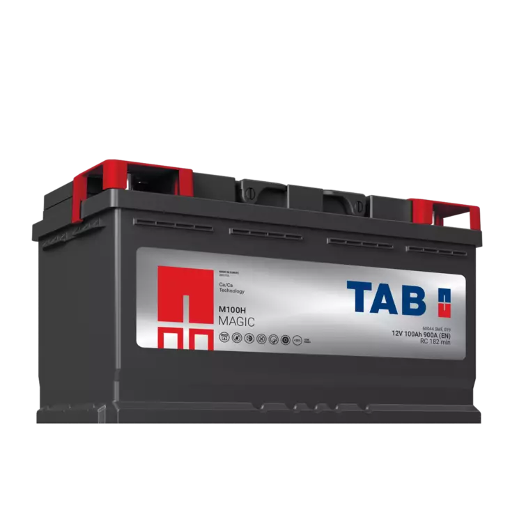 TAB käynnistysakku Magic M100H 12V 100Ah 900A(EN) - Tab käynnistysakut - 3838807020368 - 3