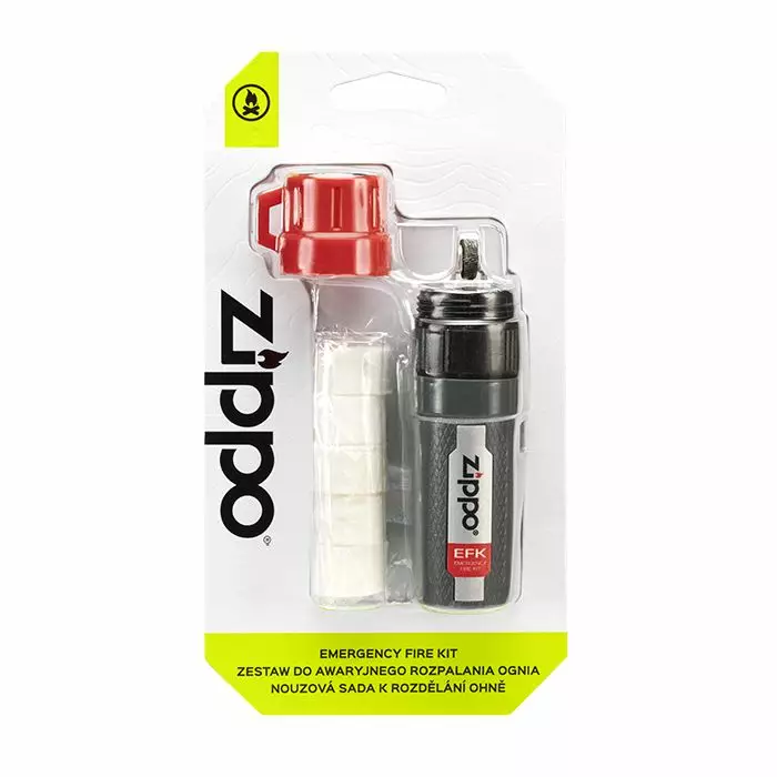 Zippo Emergency Fire Starter Kit harmaa - Zippo sytyttimet ja tarvikkeet - 4045233369858 - 1