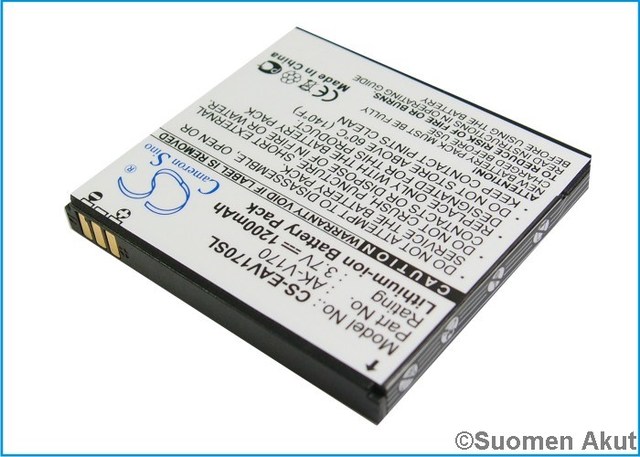 Emporia Batteria Di Ricambio AK-V170 Agli Ioni Di Litio, 1200 MAh, 3.7V - Per Life Plus E V170