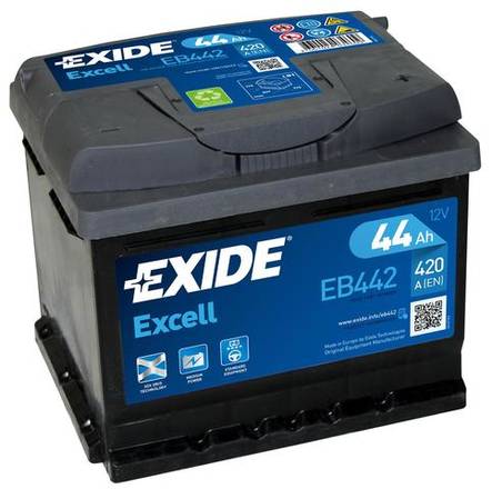 Exide Excell EB442 12V 44Ah - Exide käynnistysakut - 3661024034609 - 1
