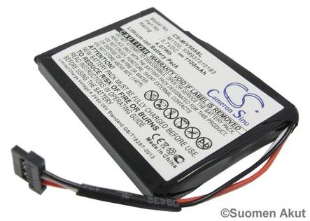 Mitac akku 3.7V 1100mAh Liion CS - Mitac navigaattorin akut - 4894128034179 - 1