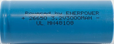 Enerpower 26650 3.2v 3000mAh Lifepo4 - LiFePO4 Kennot ja piirikortit - 0903019 - 1