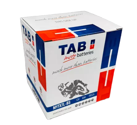 TAB Mp-Akku YTX7L-BS/MYTX7L-BS 12V 6Ah - AGM MP- ja kelkan akut - 8435336180539 - 2