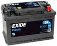 Exide Classic EC652 12V 65Ah - Exide käynnistysakut - 3661024034869 - 1