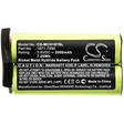 Moser akku 3.6v 2000mah Ni-Mh CS - Hyvinvointi- ja terveysakut - 4894128157359 - 3