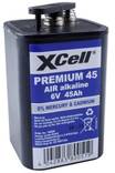 XCell 45-6v Ilma-alkaaliparisto 6V 45Ah - 4LR25 Jousipäälliset alkaliparistot - 4042883800519 - 1
