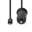 Nedis Autolaturi Micro-usb päällä 2,4A - Autopistokelaturit mobiililaitteisiin - 5412810267439 - 3
