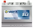 Varta Blue E24 12V 70Ah 630A - Varta käynnistysakut - 4016987119709 - 3