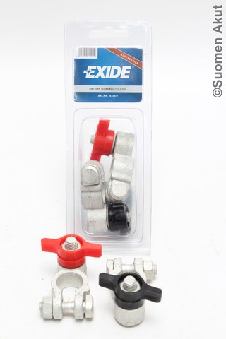 Akkukenkäpari + ja - siipimutterilla - Akkukengät - 7045570012919 - 1