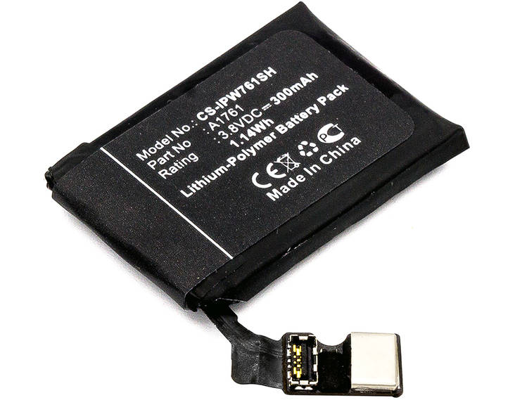 Apple Akku 3.8v 300mah A1761 CS - Apple älykellojen akut - 4894128131069 - 1