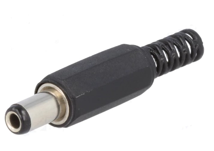 DC-Liitin 5,5/2,5mm UROS - Virransyöttöliittimet - 99989 - 1