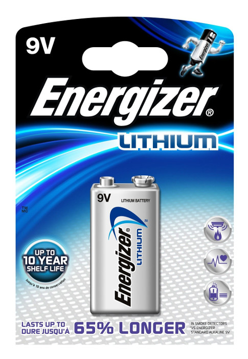 Energizer 9V Lithiumparisto 1kpl bulk - 9V Lithiumparistot - 7638900332889 - 1