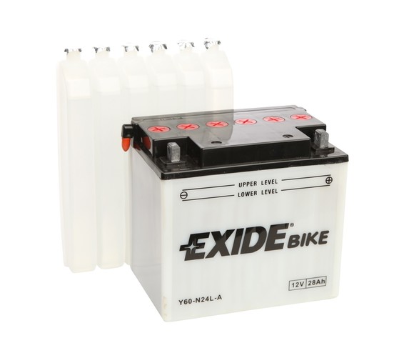Exide Mp-Akku E60-N24L-A 12V 28Ah280A(En - MP- ja kelkan korkilliset vakioakut - 3661024033589 - 1