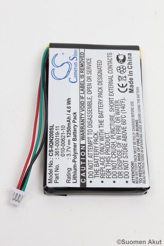 Garmin GPS-akku 3.7v 1250mAh Lion Nro:2 - Garmin navigaattorin akut - 4894128019039 - 1