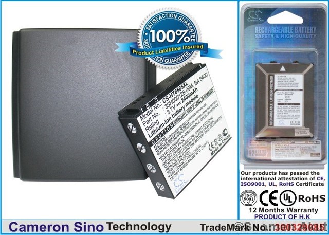 HTC akku HD2 3.7v 2400mAh Liion - HTC ja PDA -akut - 4894128032809 - 1