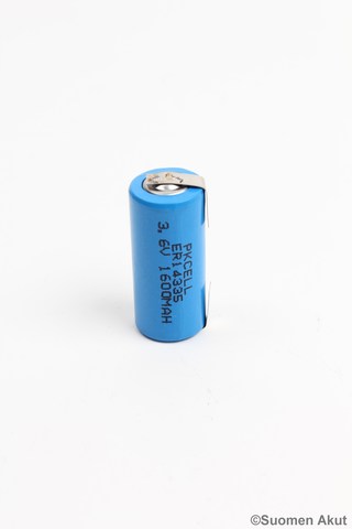 PKCELL ER14335 2/3AA JK Lithiumpar. 3.6V - 3.6V Lithiumparistot - 1749 - 1