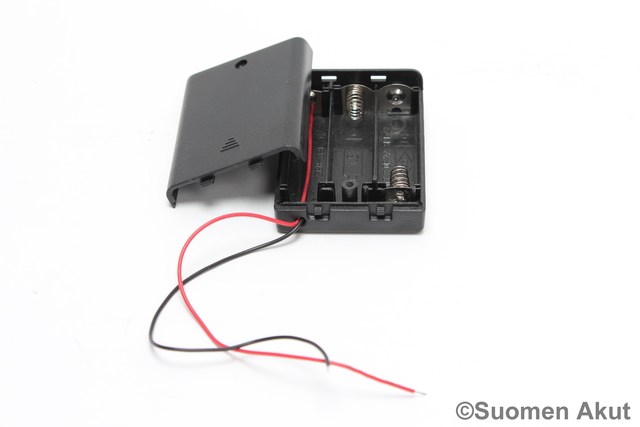 Paristotelineet 3 x AA Johdolla - Paristokotelot - 888009 - 1