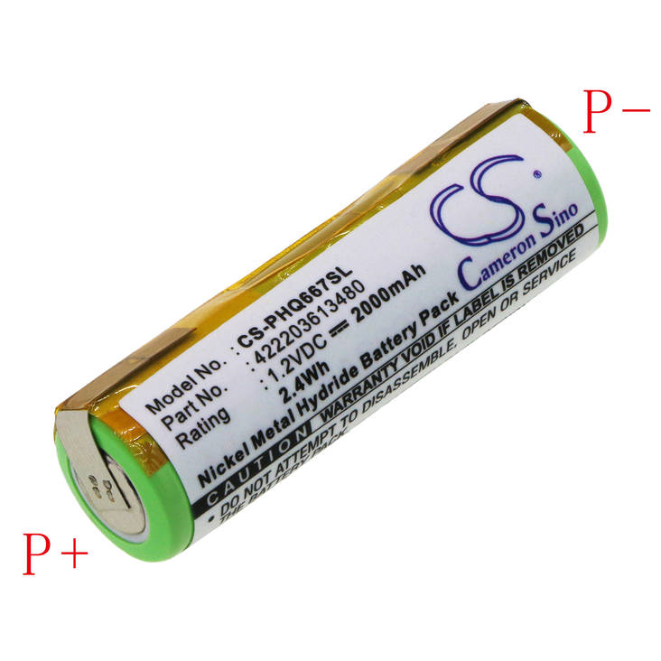 Philips akku 1.2v 2000mah NiMh CS - Hyvinvointi- ja terveysakut - 4894128072249 - 1