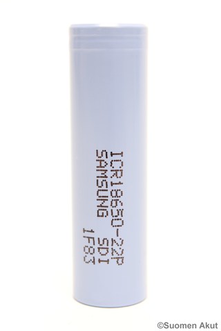 Samsung ICR18650-22P 3.7V 2200mAh Liion - 18650 Li-ion kennot - 99519 - 1