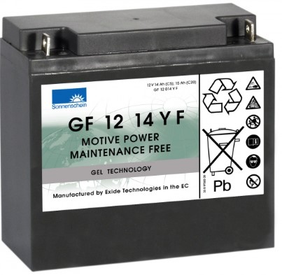 Sonnenschein GeeliAkku GF12/14YF12v 14Ah - Geeli ajovoima- ja teollisuusakut - 999 - 1