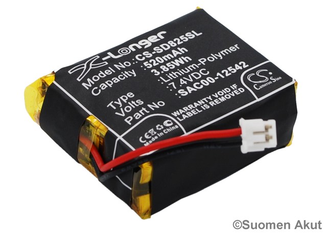 Sportdog akku 7.4V 520mAh SD-1825 CS - Koiran koulutuspannan akut - 4894128097129 - 1
