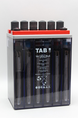 TAB 12v 1 OPzS 50 blocks akku 12v50Ah - Putki- ja massalevyakut - 4000799 - 1