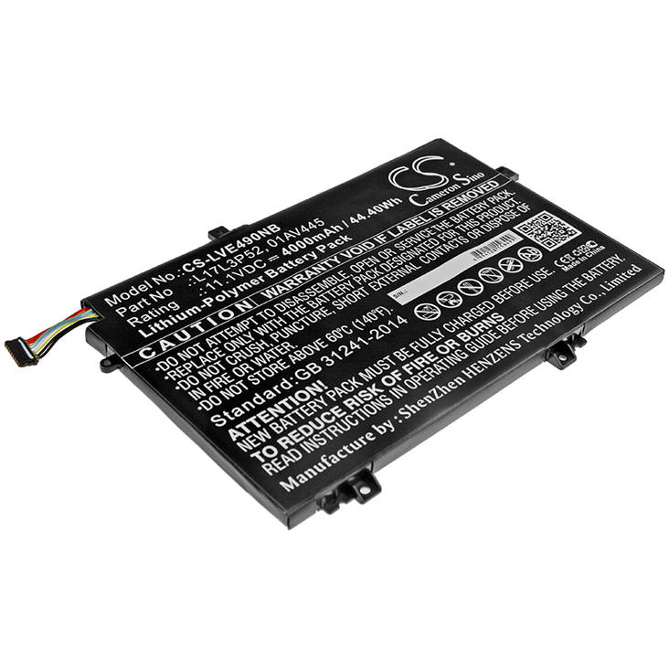 Tietokoneen Akku Lenovo11.1V4000mAh(434 - Lenovo kannettavan akut - 4894128156499 - 1
