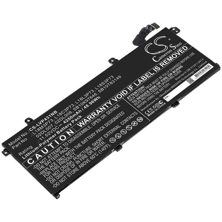 Tietokoneen Akku Lenovo11.52V4250mAh(489 - Lenovo kannettavan akut - 4894128161189 - 1