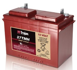 Trojan 27TMH-UT 12V 115Ah/20hr Akku - Putki- ja massalevyakut - 5123499 - 1
