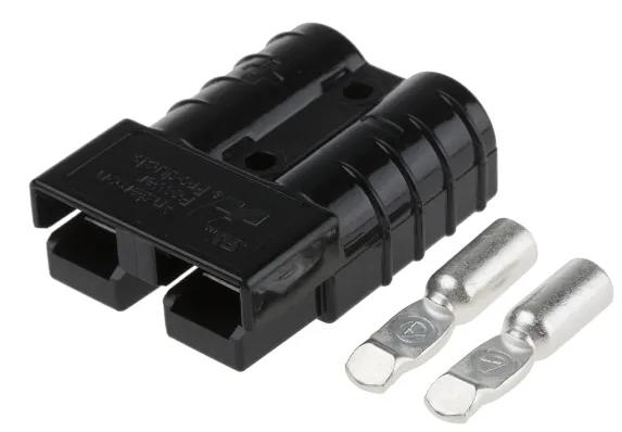 Trukkiliitin 600v 50A Musta SB50 REMA - Trukkiliittimet ja tarvikkeet - 1458499 - 1