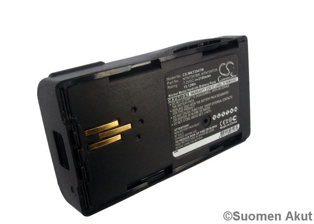 VHF akku 7.2V 2100mAh nimh Visar CS - Motorola VHF-akut - 4894128074939 - 1