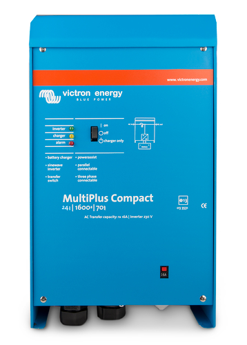 Victron MultiPlus C 24V1600VA - Victron MultiPlus yhdistelmälaitteet - 12578426809 - 1