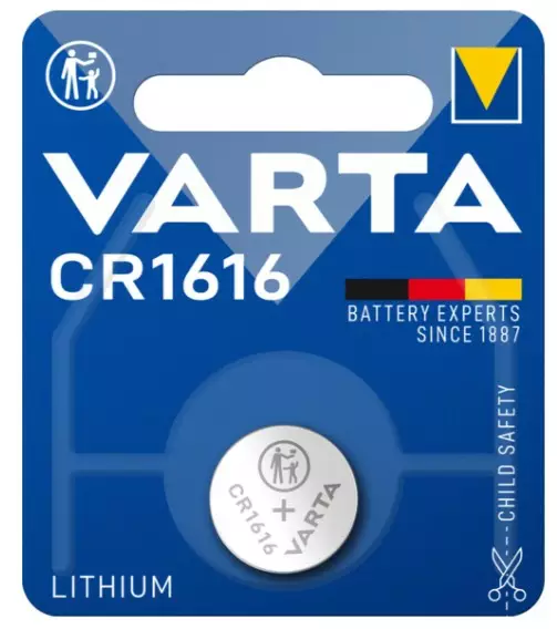 CR1616 3V Lithiumparisto 1kpl Blist - CR1616 3V lithiumparistot - 4008496270989 - 1