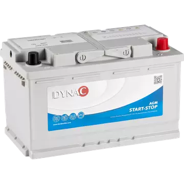 Dynac AGM-akku 12V 80Ah 580901080 - Dynac akut - 8717101004999 - 1