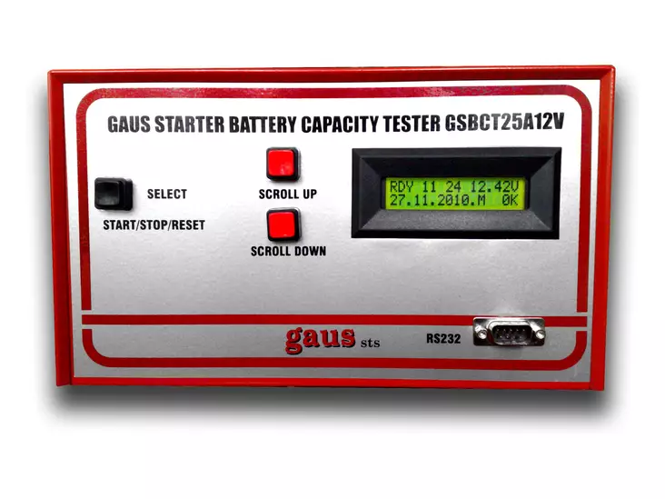 Gaus GSBCT25A/12V Kapasiteettitesteri - Muut akkutarvikkeet - 720149 - 1